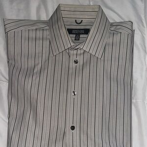 Kenneth Cole Reaction Men's Pinstriped Shirt